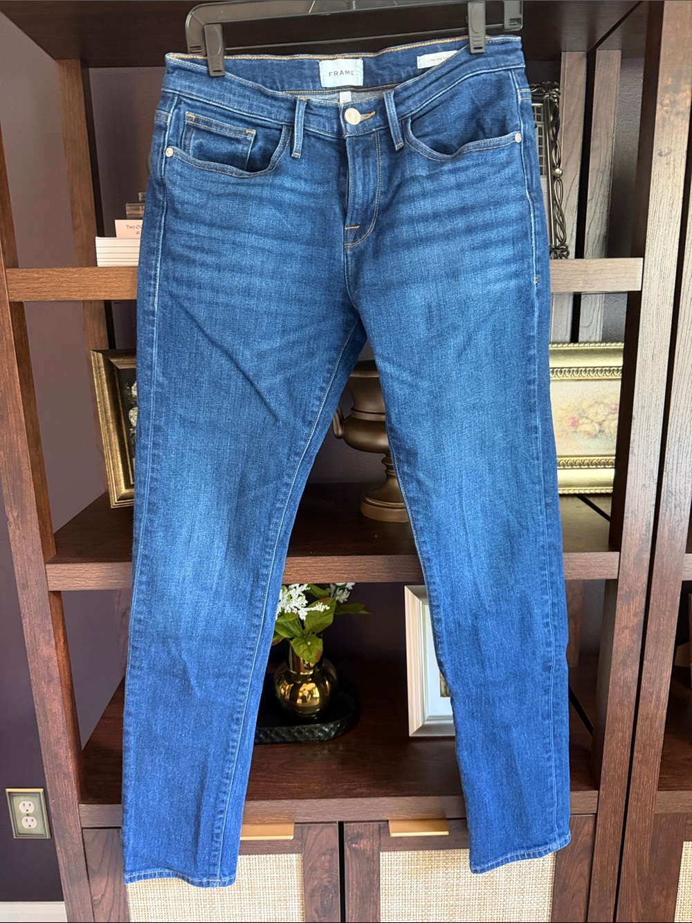 Frame L’Homme Slim Men's Dark Blue Jeans Size 30x30